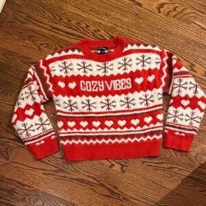 Girls Holiday sweater